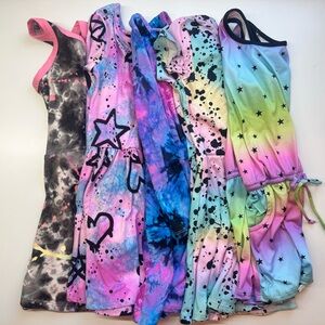 PixieLane Girls Size 5 – 5 Piece Dress & Romper Bundle